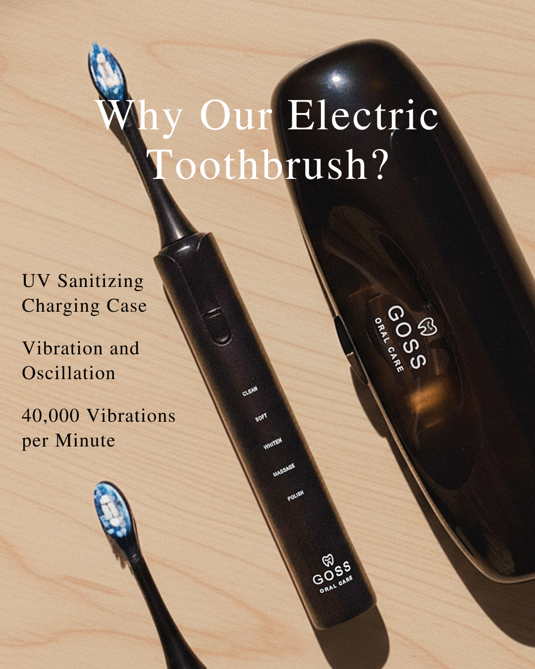 GOSS Oral Care G1 Electric Toothbrush