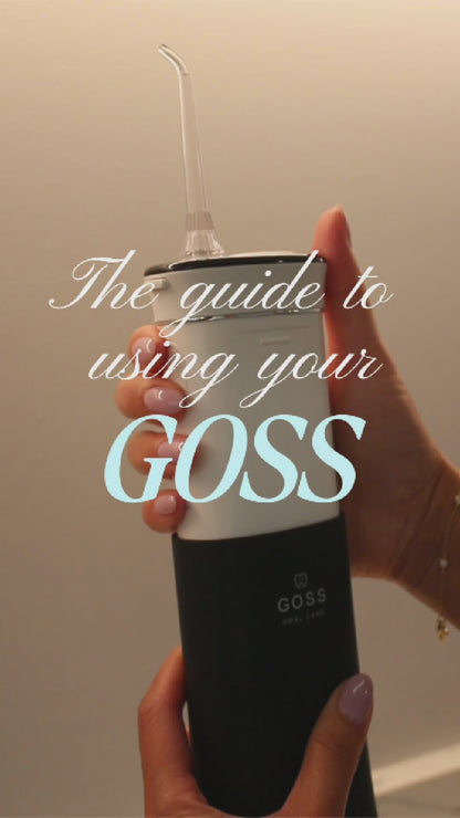GOSS Oral Care Portable Water Flosser